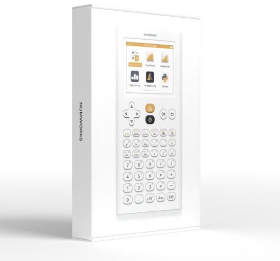 NumWorks Grafische rekenmachine - Met Python applicatie, toegestaan ...