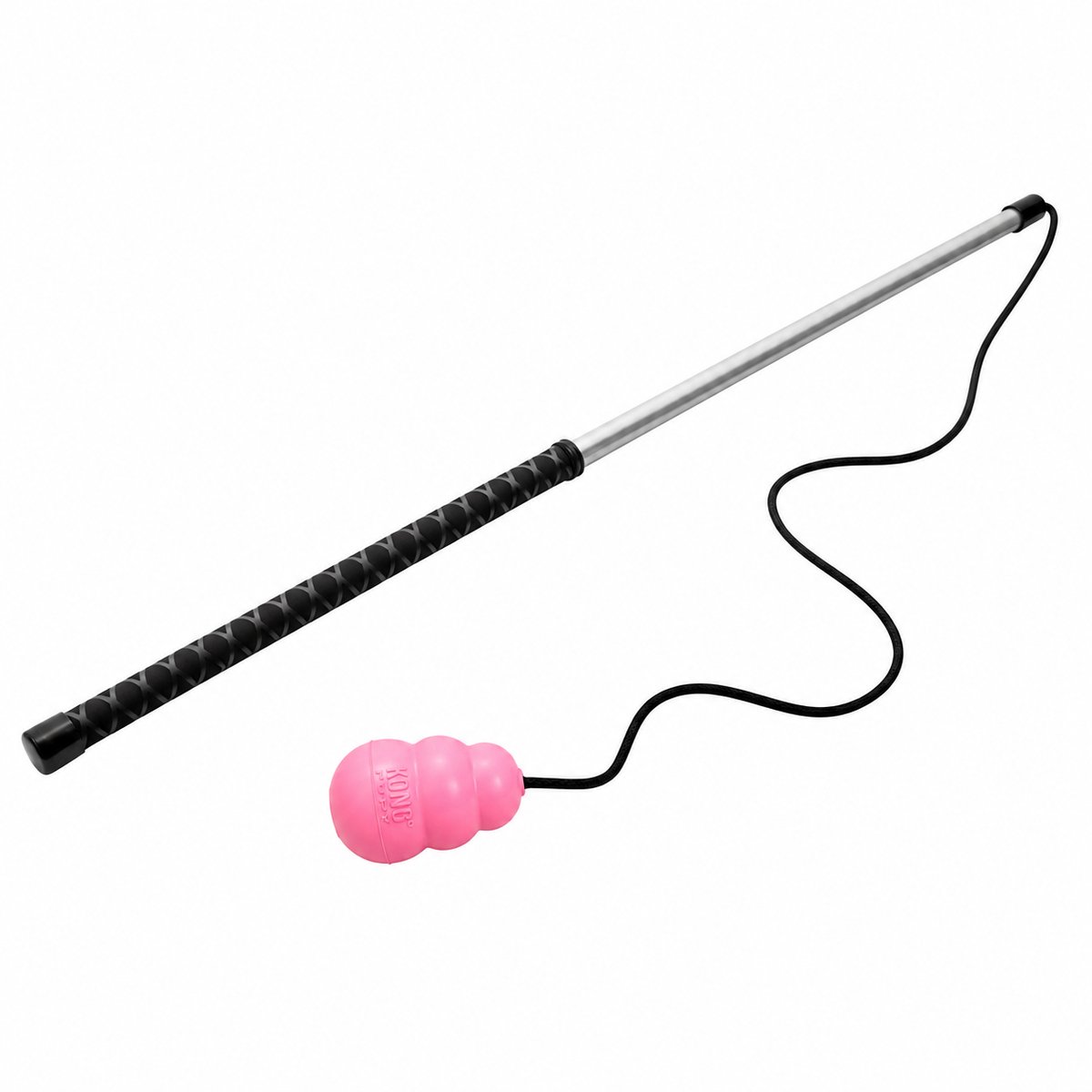 Hondenspeelgoed / Flirtpole Puppy Edition – Uitgedacht binnen de training van de Special Forces – Robuust Aluminium – Uitschuifbaar 65 tot 116 cm