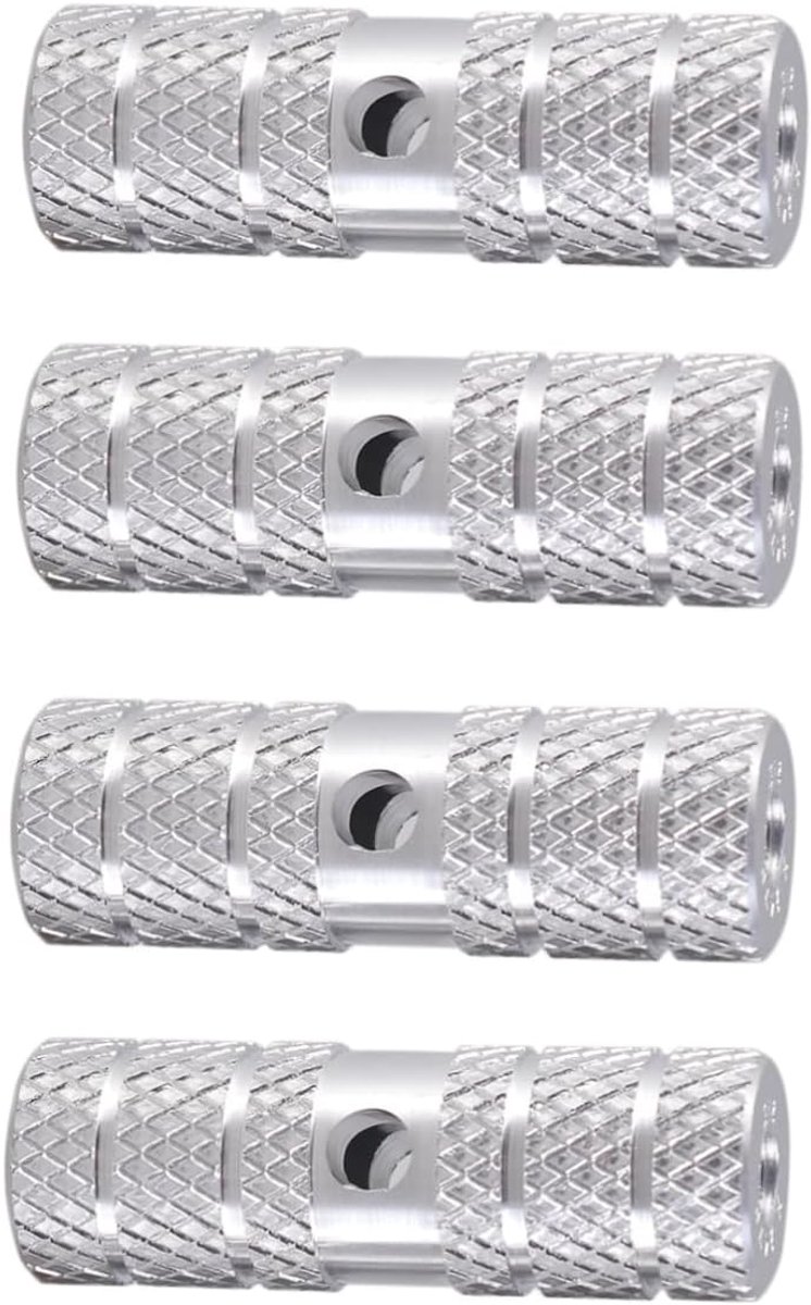 Fietspennen - Voetsteunen Fiets - Stunt Fietsen - Aluminiumlegering - 7x2.3cm - Rood