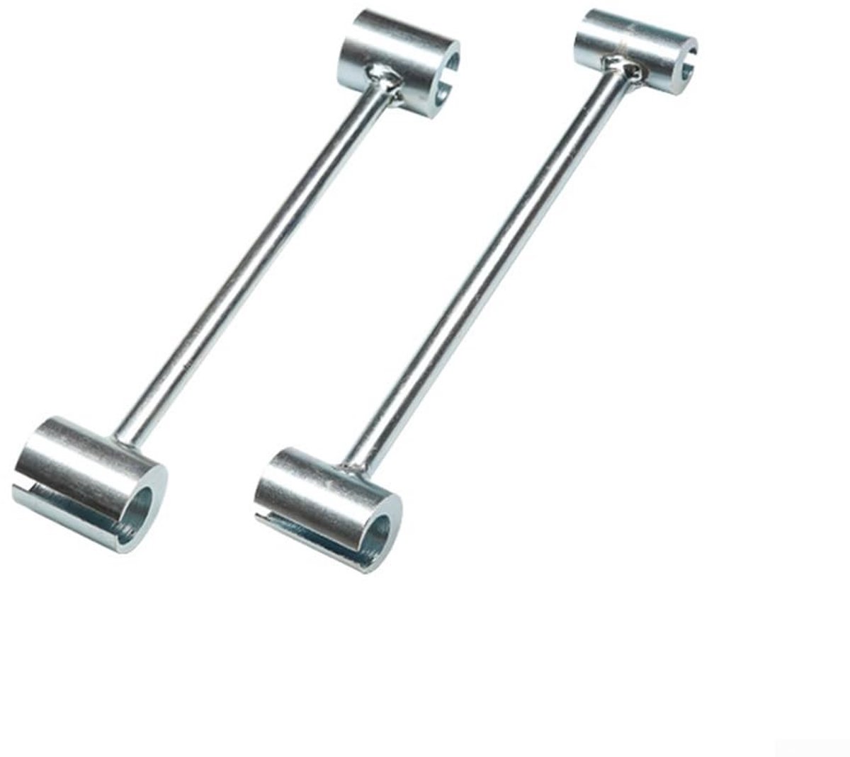 Dailygoods- Deurscharnier Verstelbare Sleutel - Scharnierveren Sleutel - Ronde Bout Sleutel - 2 Stuks - Hoogwaardig Staal - Duurzaam - Scharnier Sleutel