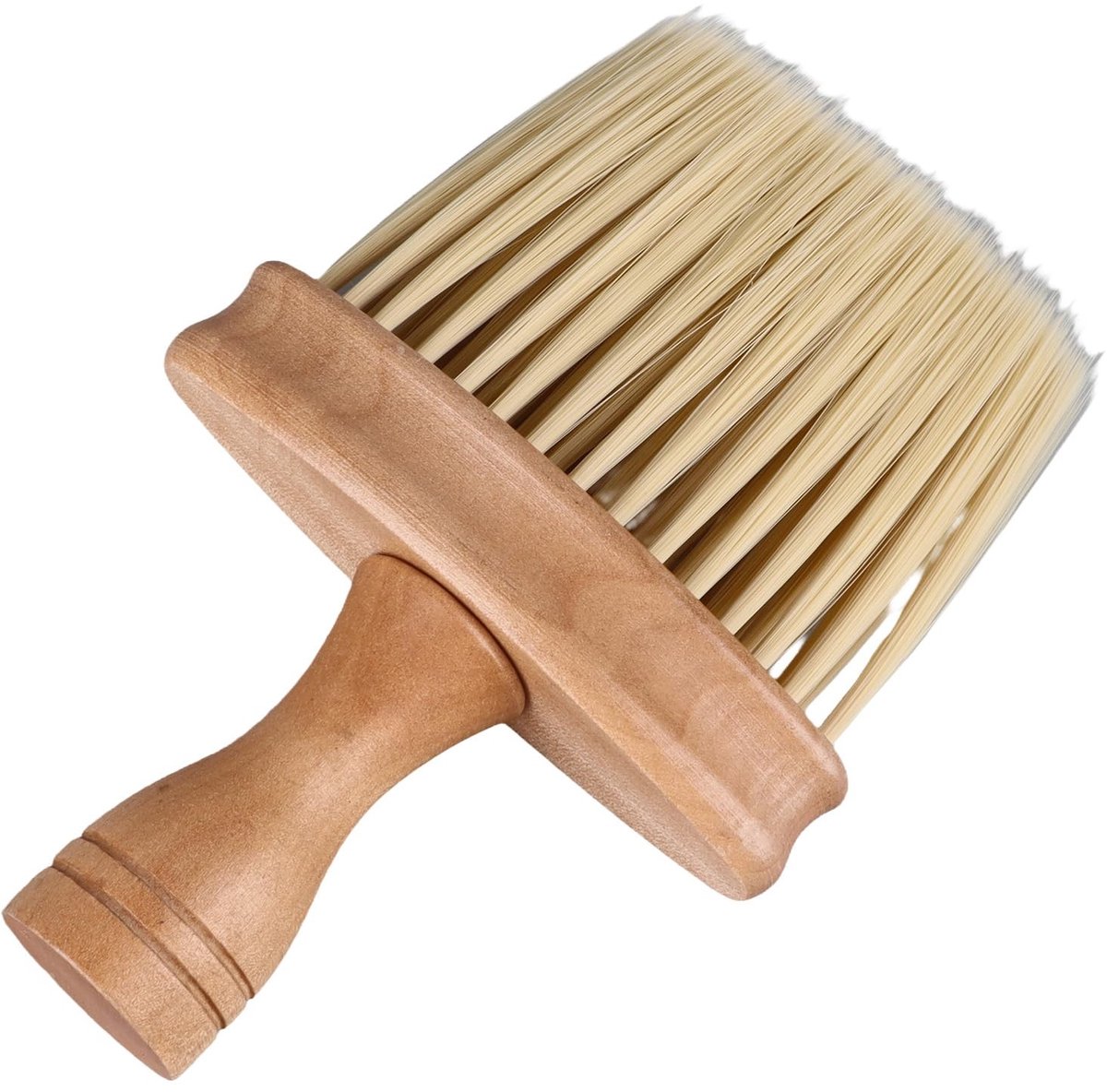 Dailygoods- Toetsenbordreiniger Dubbelzijdig - Houten Borstel - Zachte Borstel - Antistatisch - Voor Piano/Synthesizer - Gemakkelijk Vast te Houden - Instrumentenborstel
