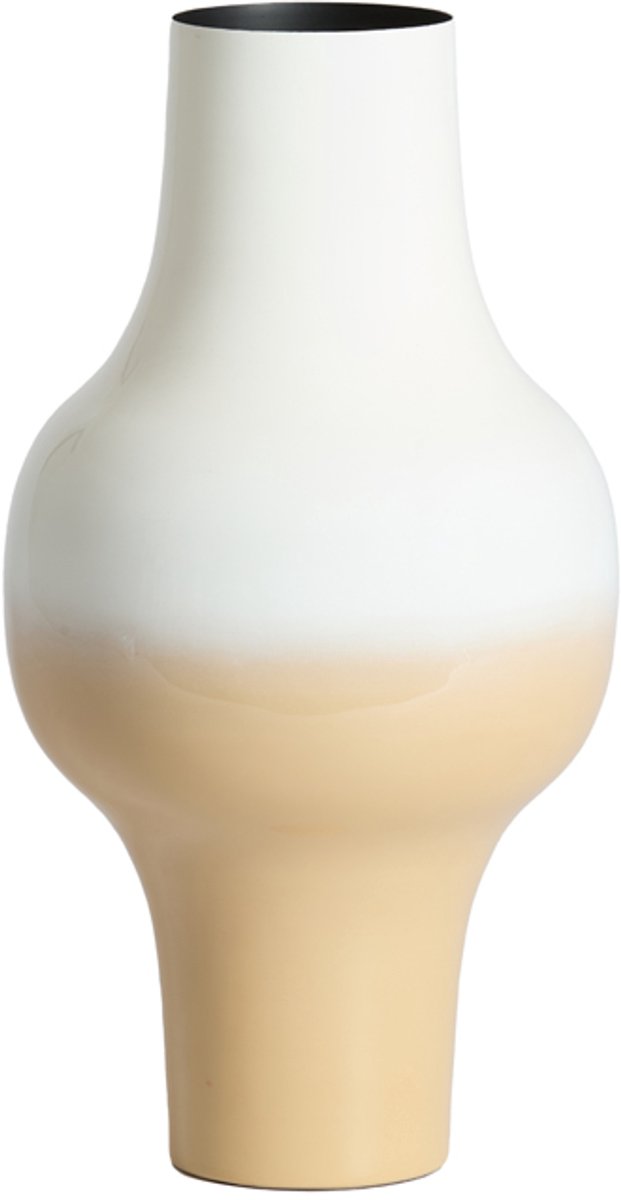 Light & Living Light&living Vaas deco Ø22,5x41,5 cm SINDO crème+beige
