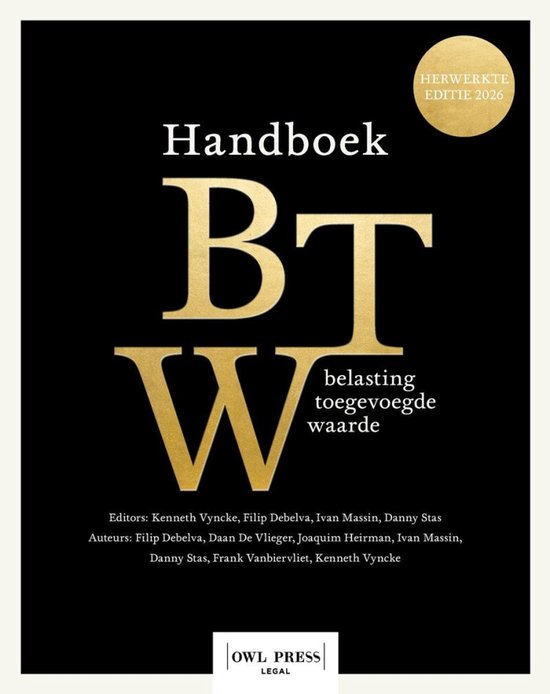 Handboek belasting toegevoegde waarde - cover