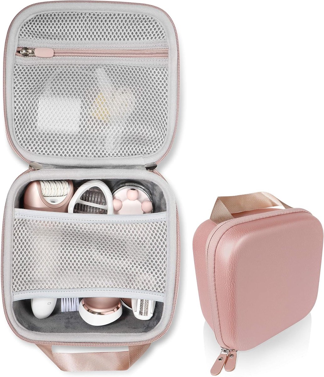 Epilator Opbergdoos - Reis Etui - Accessoires Organiseren - Universele Pasvorm - 1575 x 1575 cm - Zwart