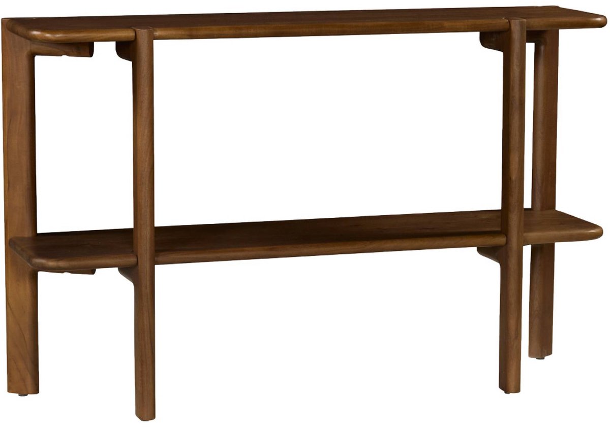 sweeek - Sidetable van acaciahout met 2 niveaus - reva