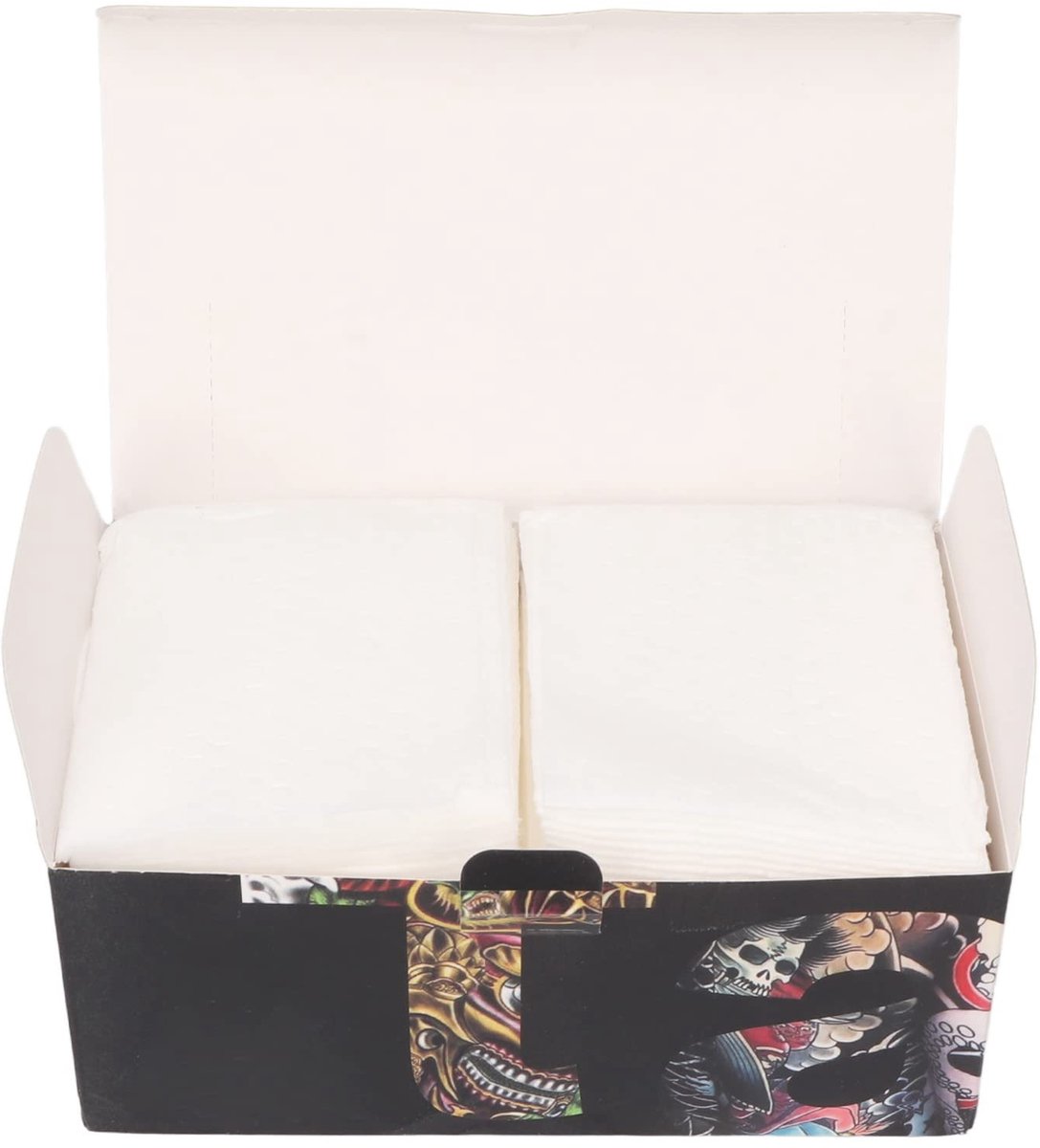 Dailygoods- Reinigingsdoeken 100 stuks - Wegwerpdoekjes - Make-up Remover - Pluisvrij - Veiligheidswaarschuwing - Droog - Make-updoekjes