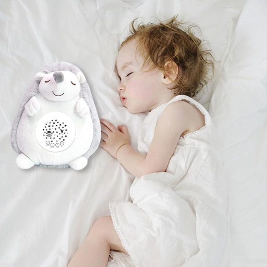Knuffel met geluidsmachine - Pluche dier Slaapspeelgoed - Kind in slaap sussen - Sterrenhemel projector — afbeelding 2