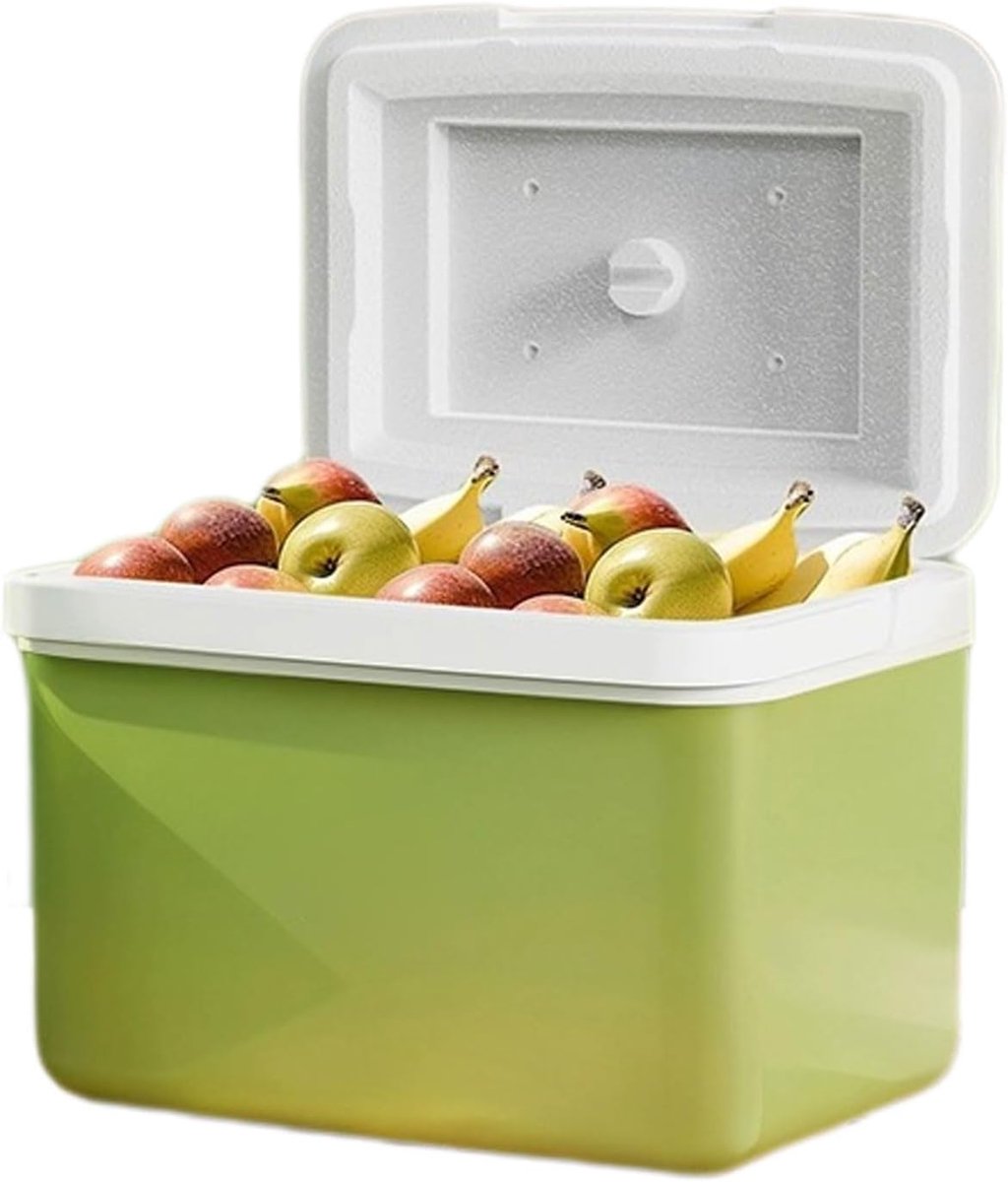 IJskist Koelbox - Draagbare Koeler - Buitenavonturen - Lekvrij Ontwerp - 10 liter - Groen