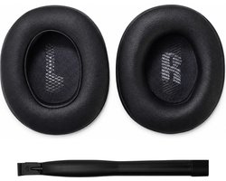 Set Oorkussens voor JBL Koptelefoon - Live 500BT Oorkussen - Live 500BT - Kunstleer met Traagschuim - Zwart