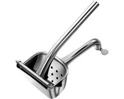 Handmatige Fruitpers - Citruspers Keukenpers - Sap Extraheren - Vaatwasmachinebestendig - 25 cm - Zilver