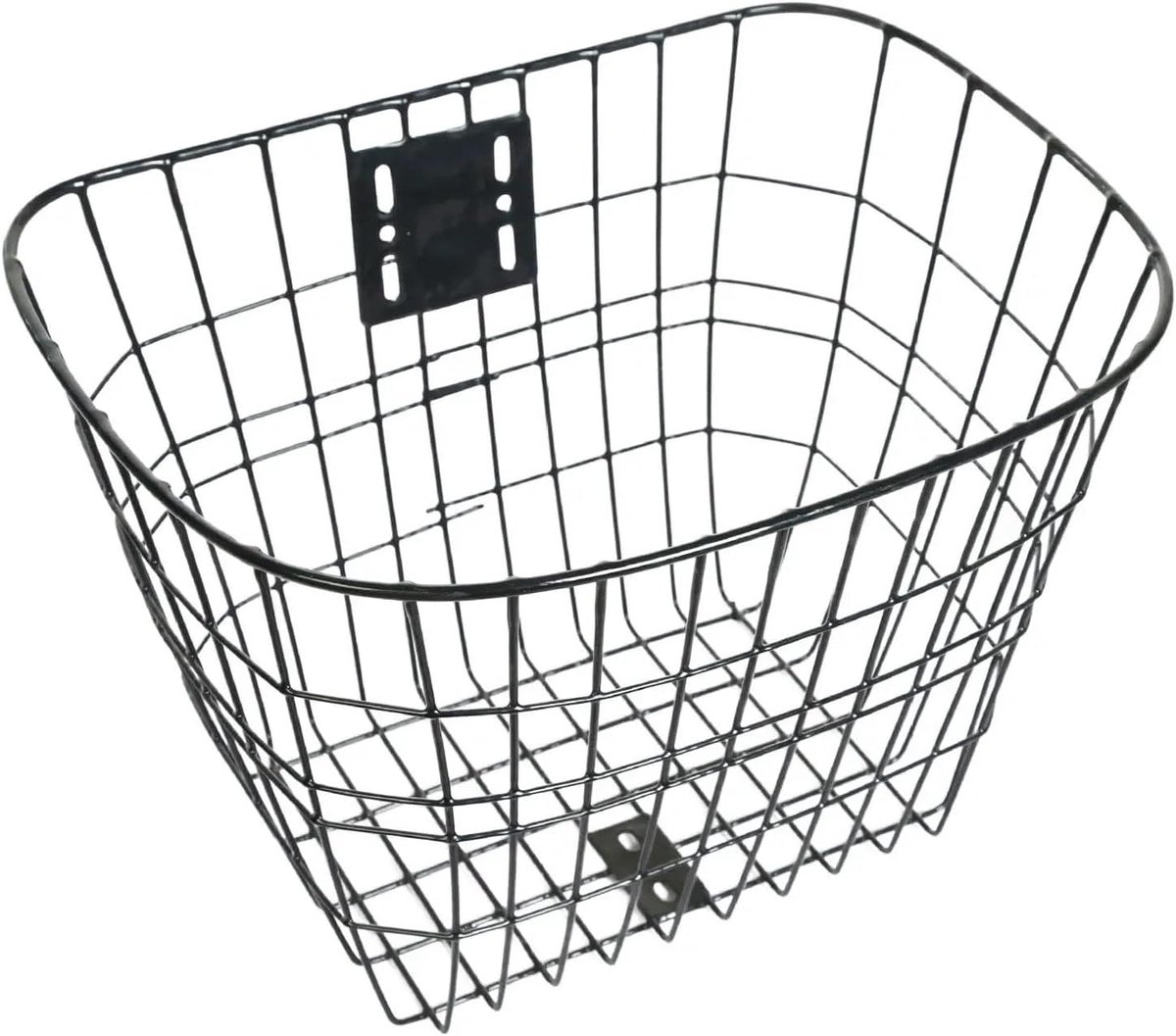 Fietsmand Opbergtas - Fietstas Achter - Boodschappen Vervoeren - Eenvoudige Installatie - 34cmx26cmx23cm - Zwart