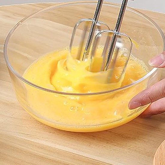 Boormixer Opzetstuk - Roestvrij staal - Mengen van materialen - Versterkte staaf - 45 cm - Zilver — afbeelding 2