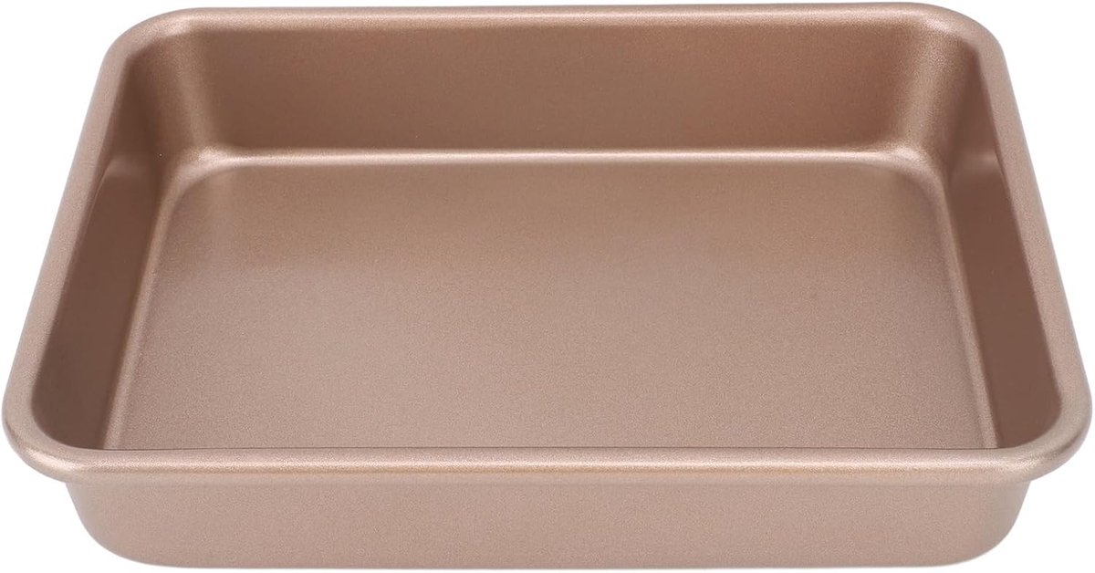 Bakplaat Koolstofstaal Anti-aanbak Ovenplaat Gelijkmatig Bakken Duurzame Warmteverdeling Meerdere Maten Zwart