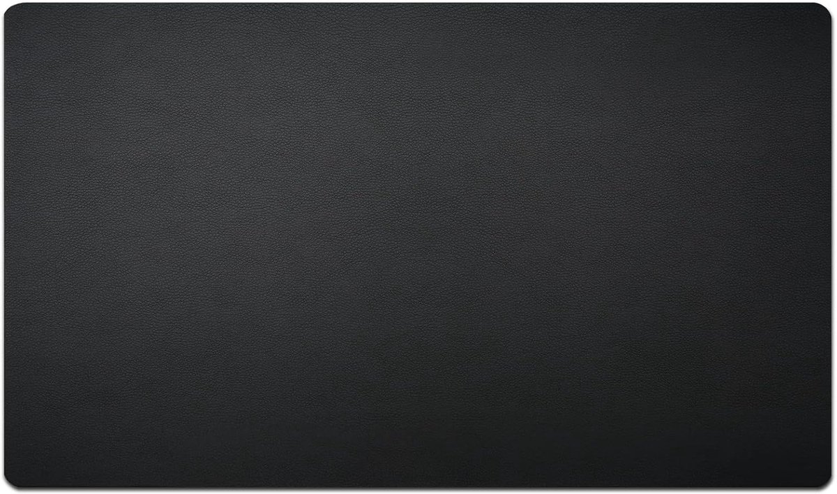 Bureau Onderlegger - Schrijfonderlegger Bureau - Bureau Beschermen - Waterbestendig Ontwerp - 71 x 35 cm - Zwart