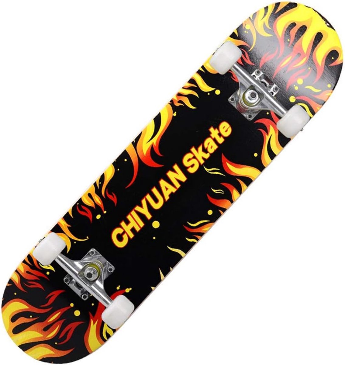 Cruiser Skateboard Compleet Skateboard Buiten Sporten 7 Laags Maple Deck 80cm x 20cm Patroon #7