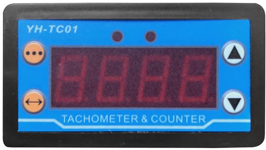 Digitale Snelheidsmeter - Toerenteller Teller - Snelheid Meten - Hoge Nauwkeurigheid - 765 Mm Gat - Zwart — afbeelding 3