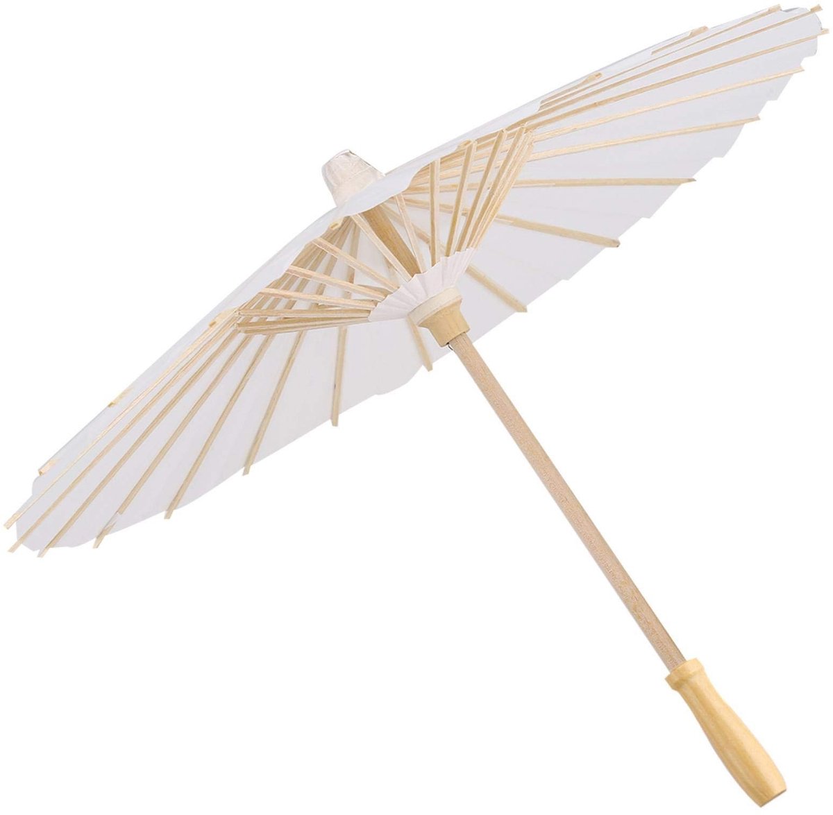 Dailygoods- Parasol Decoratief - Papieren Parasol - 60 cm - Sierparaplu - Bruiloft - Cosplay - Duurzaam en Betrouwbaar - Decoratieve Paraplu