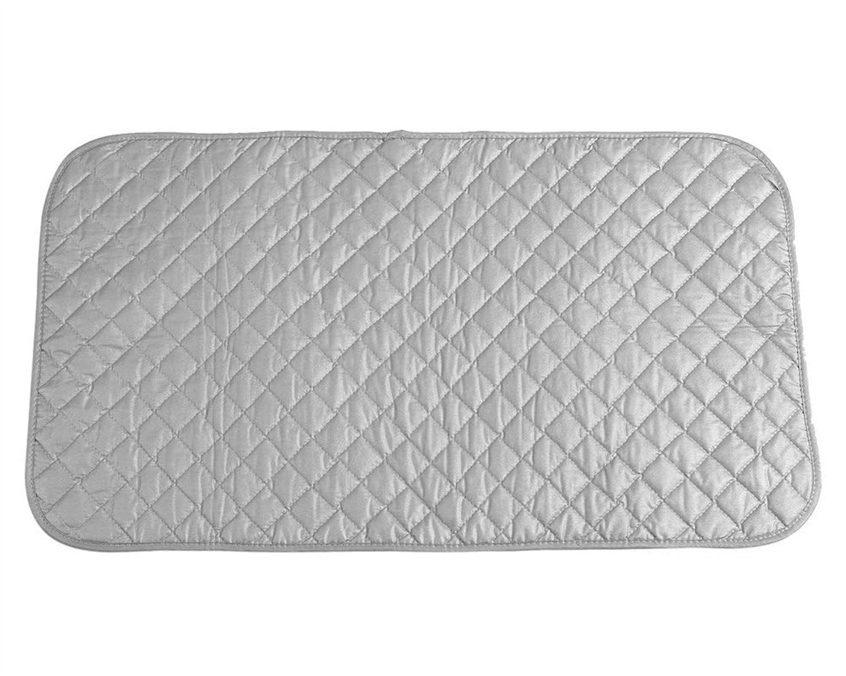 Dailygoods- Strijkmat Hittebestendig - Opvouwbaar - Antislip - Katoenen Deken - Draagbaar - 46 x 81 cm - Strijkdeken