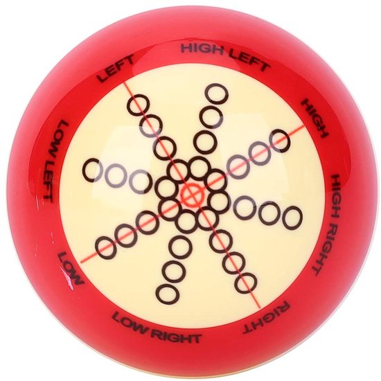 Dailygoody - Biljartkeu Bal - Snooker Keu Training - Slijtvaste Pool Bal - Hars Accessoire - Biljartbenodigdheden - Geschikt voor Snooker en Pool — afbeelding 3