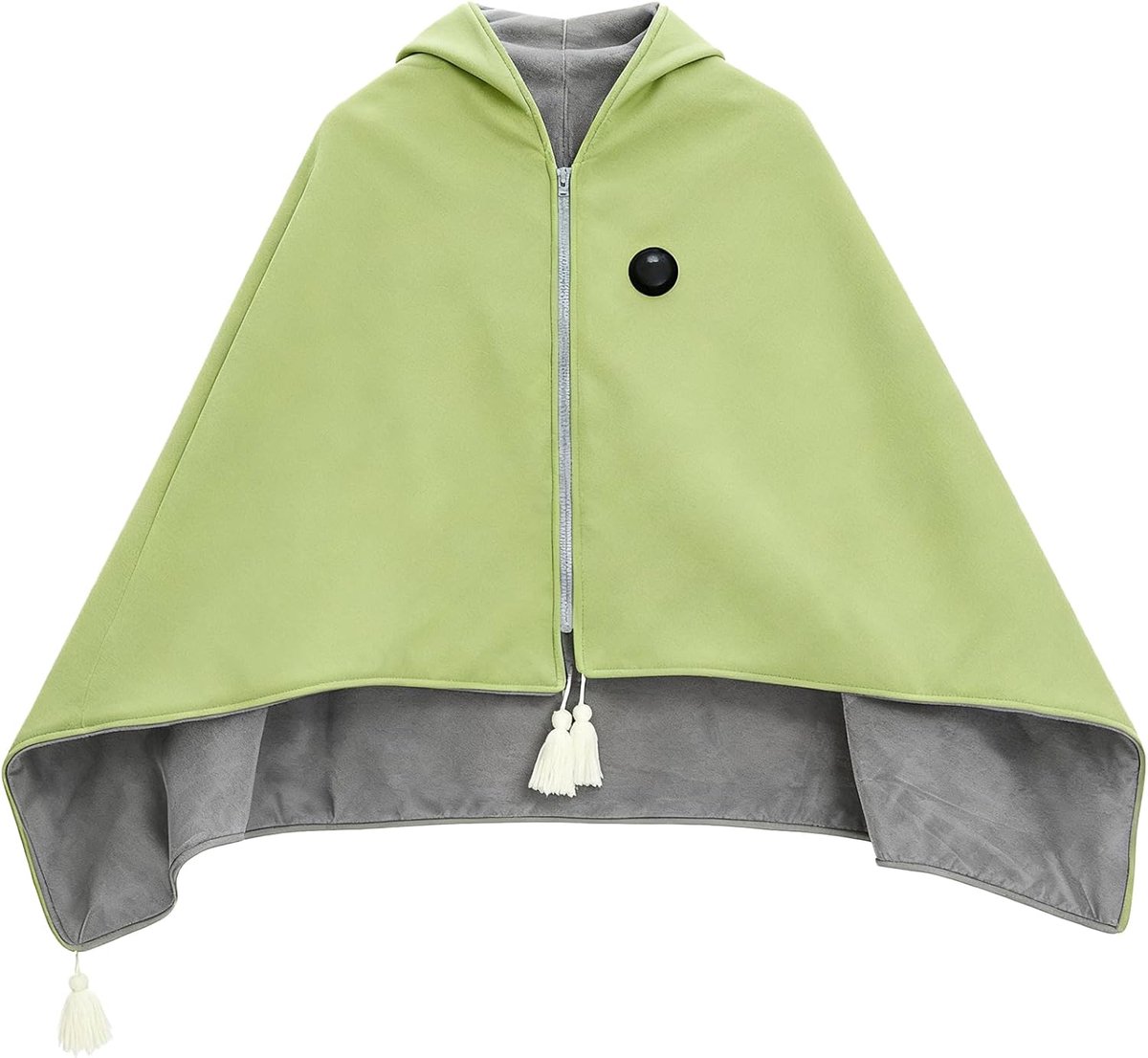 Verwarmde Sjaal - Deken - Warm Blijven - Drieweg Verwarming - 140x80 cm - Groen