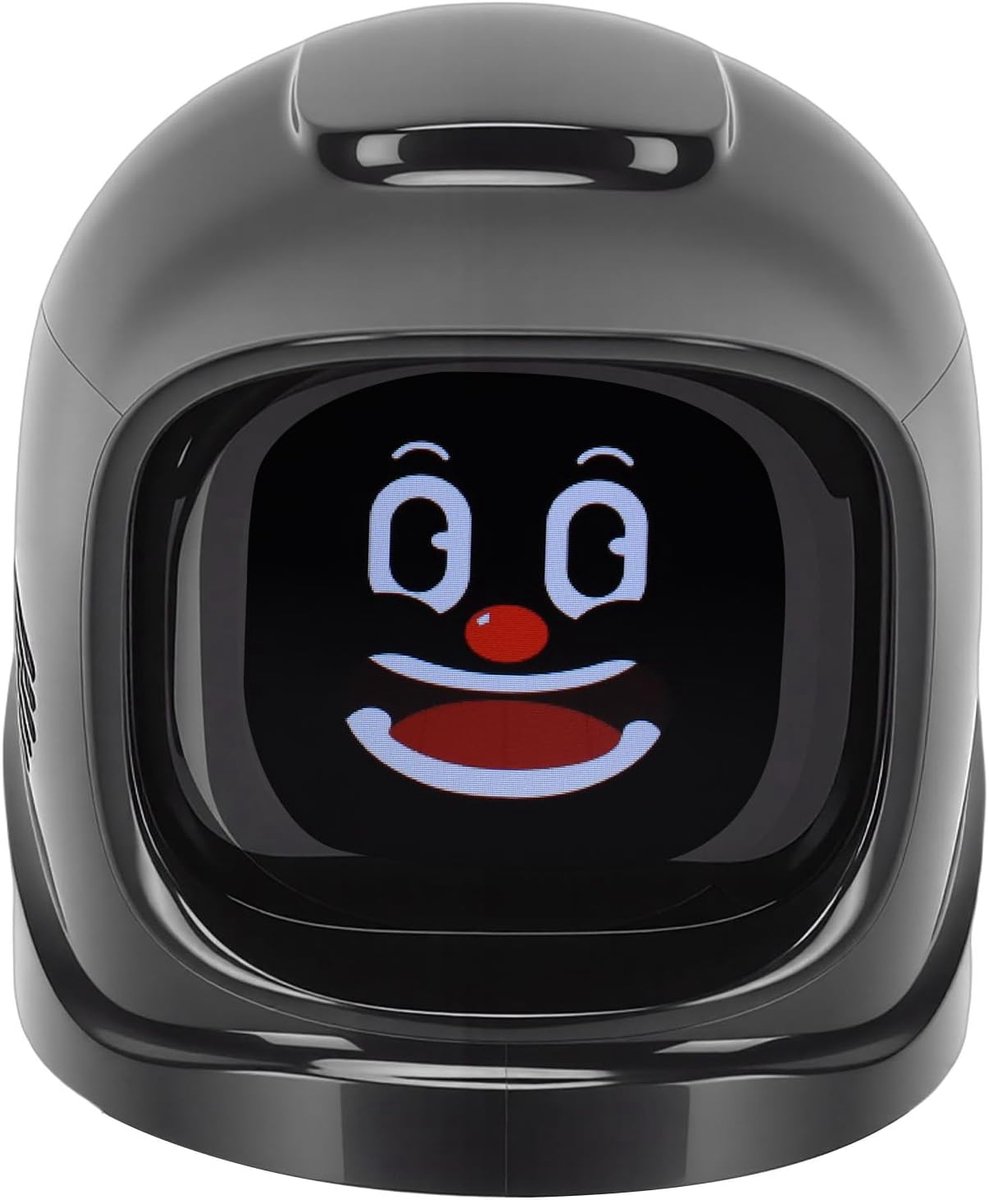 Emotionele Robot - Dashboard Metgezel - Auto Rit - Dynamische Uitdrukkingen - 183 Inch Scherm - Zwart
