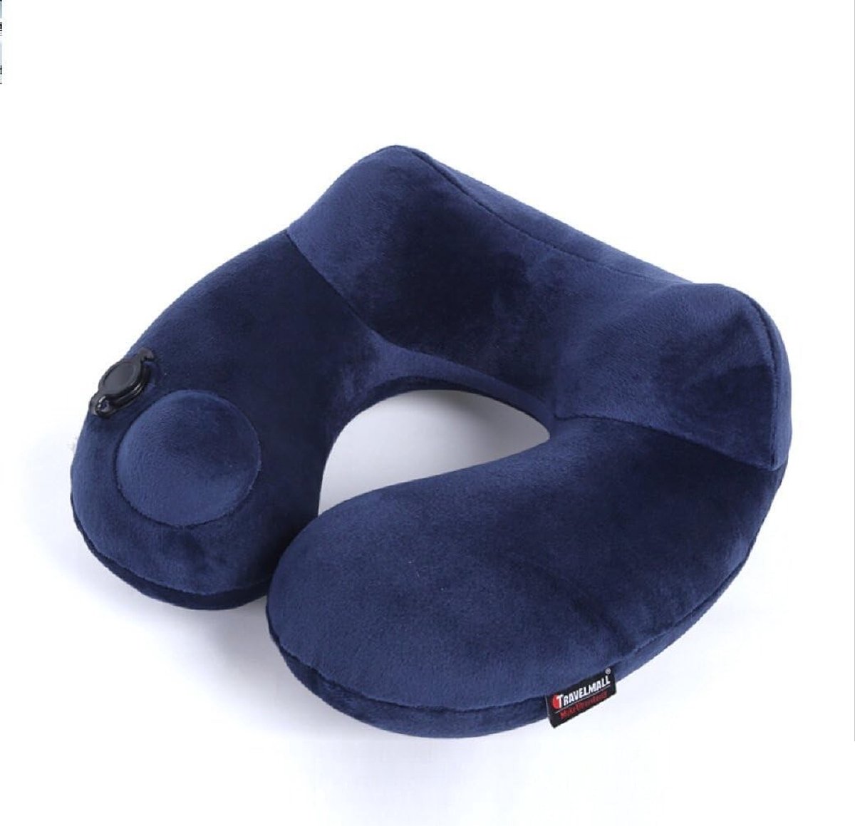 Dailygoods- Reiskussen Opblaasbaar Ergonomisch U-vormig - Nekkussen - Verlichting Nekpijn - Opbergtas - Lichtgewicht - 31 x 30 x 12 cm