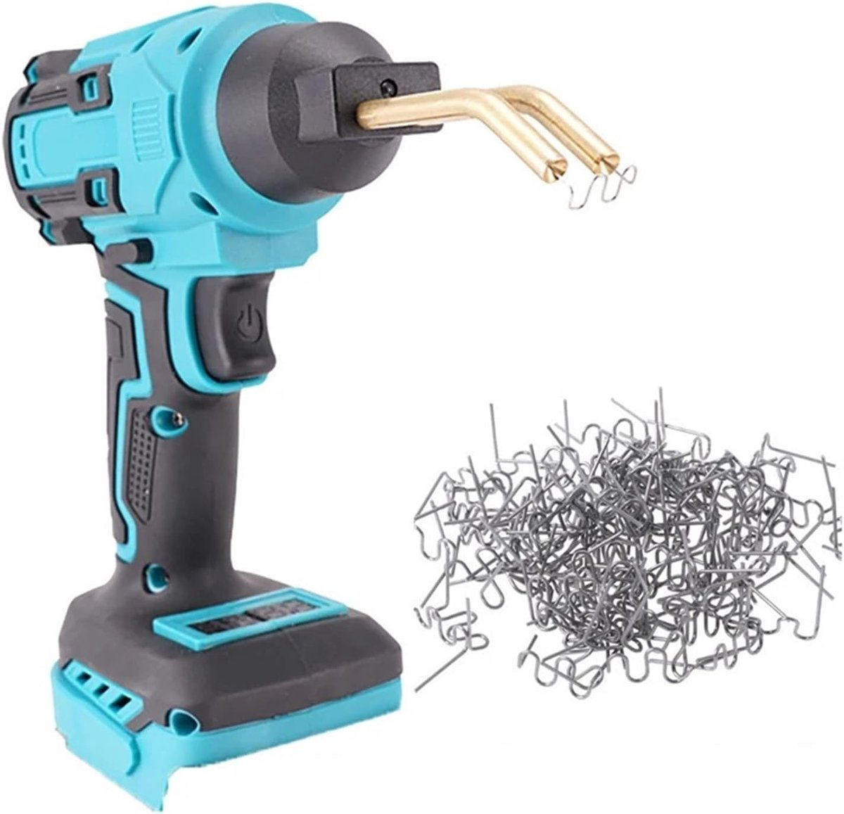 Kunststof Lasapparaat - Reparatie Tool - Autopaneel Herstellen - Snel Opwarmend - 230mm Lengte - Zwart Blauw
