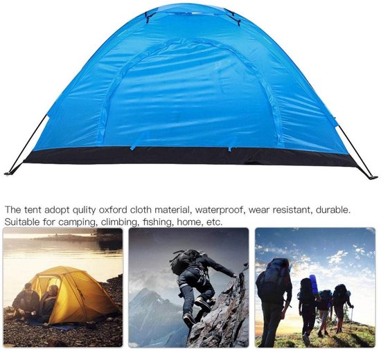 OmGoods - Dailygoody - Buitentent - Enkele persoon - Waterdichte backpacktent - Vier seizoenen - Perfect voor wandelen - Compact en lichtgewicht van Omgoods — afbeelding 3