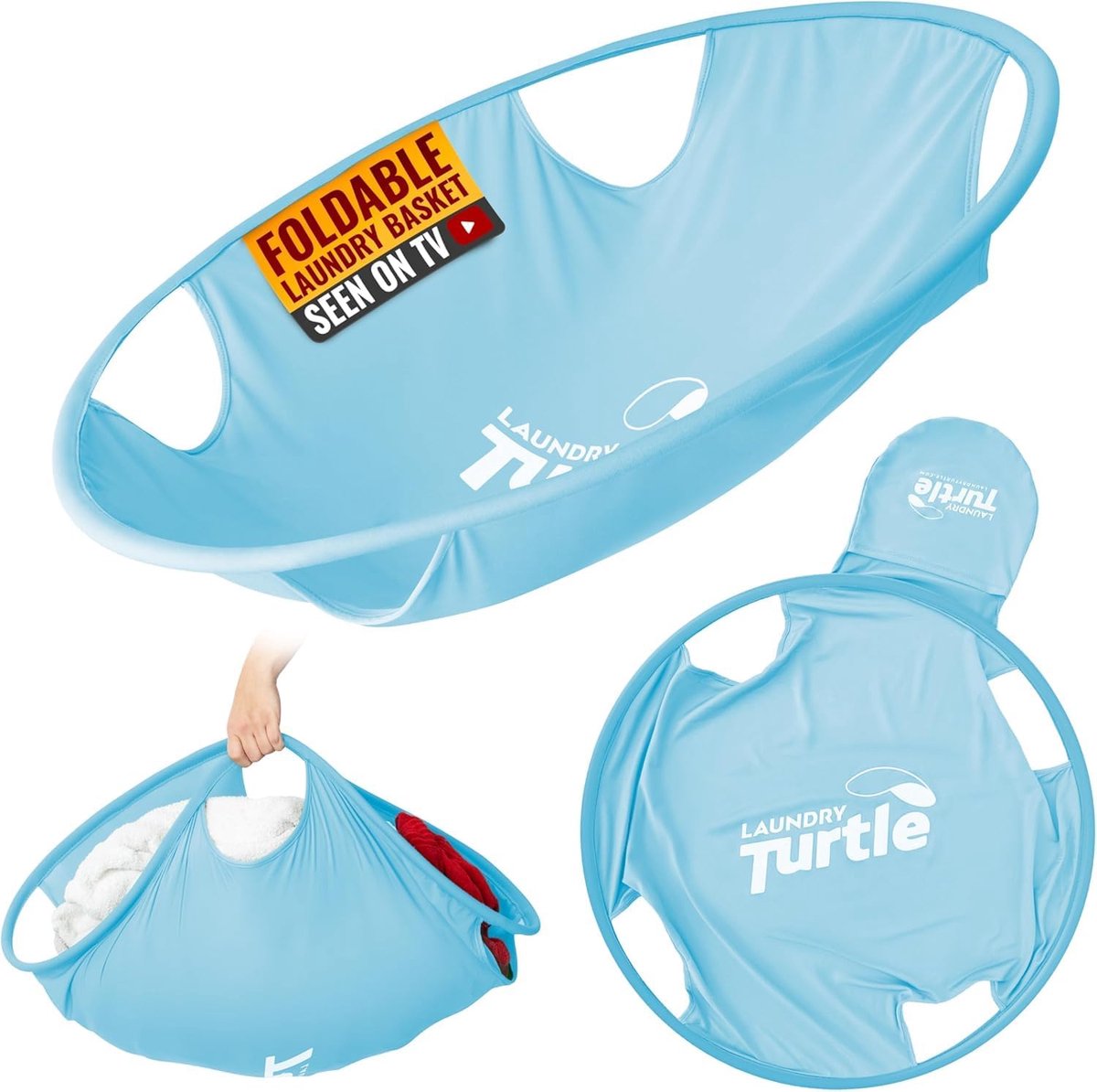 Opvouwbare Was Mand Waszak Droger Kleding Wassen Zelfnivellerend Kleine Maat Aqua