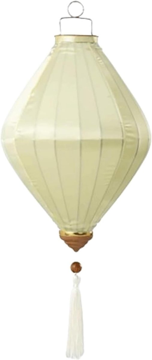 Zijden Lantaarn - Decoratieve Hanglamp - Feestelijke Decoratie - Waterdicht Buitenontwerp 