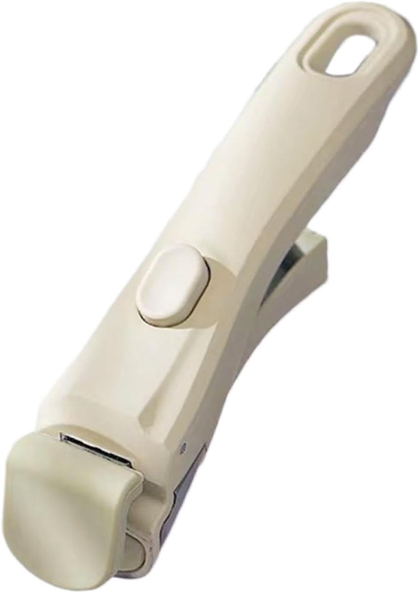 Afneembare pannengreep - Universele handgreep - Veilig koken - Eenvoudige bediening - 19 cm lengte - Wit