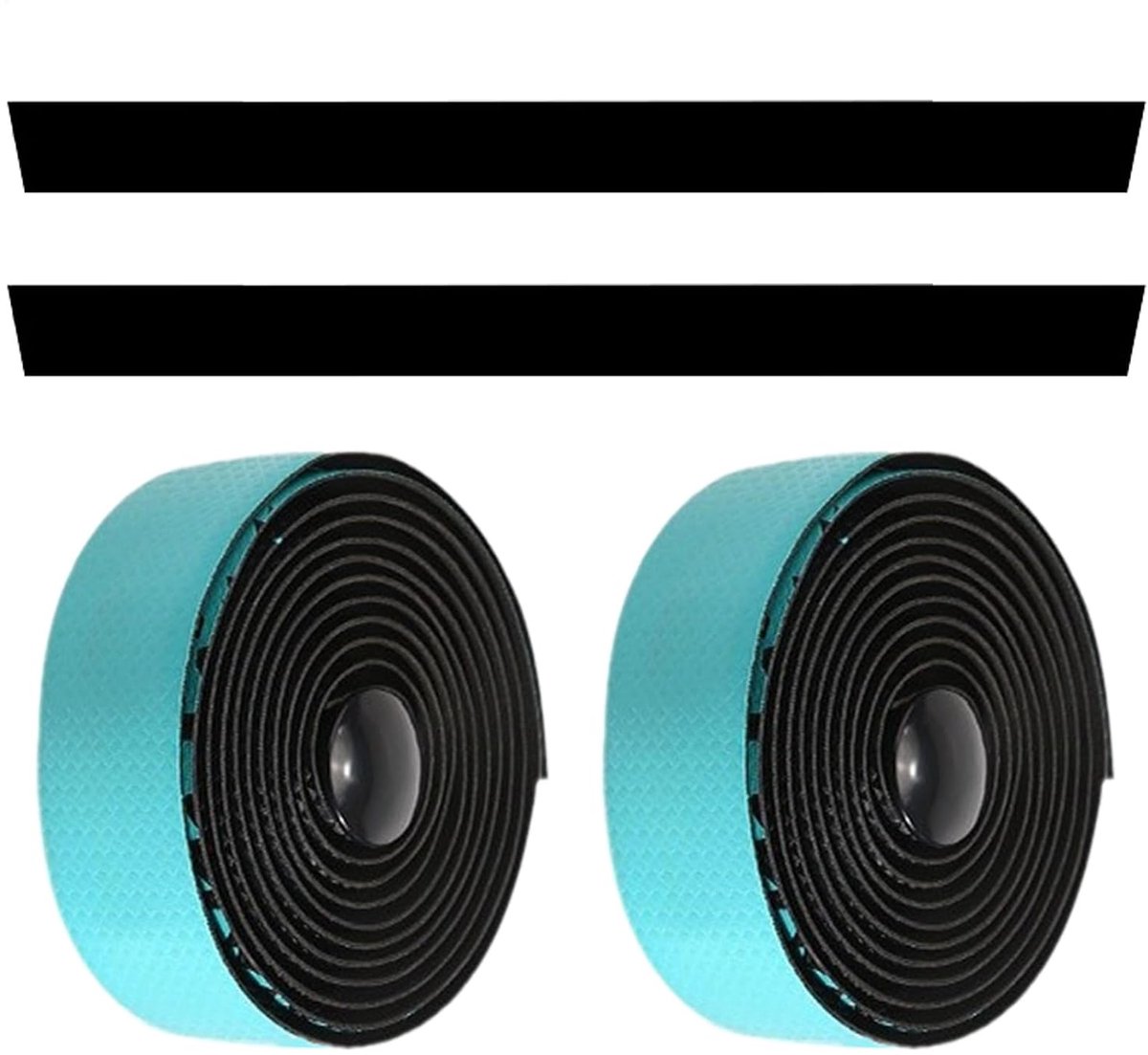 Fietsstuurbanden - Stuurlint set - Comfortabel fietsen - Zweetabsorberend ontwerp - 2 stuks - Cyaan Blauw
