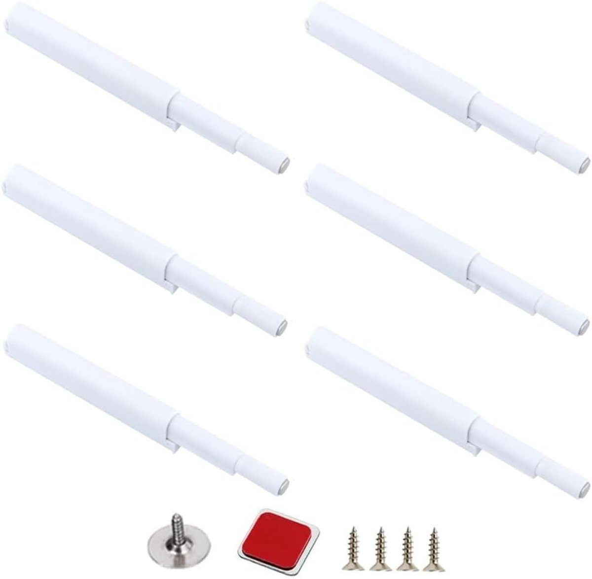 Dailygoods- Drukdeuropener Magnetisch - Deuropener - Kastdeuropener - Drukopening - Magneetsnapper - Eenvoudig te gebruiken - Strakke look - Deurslot