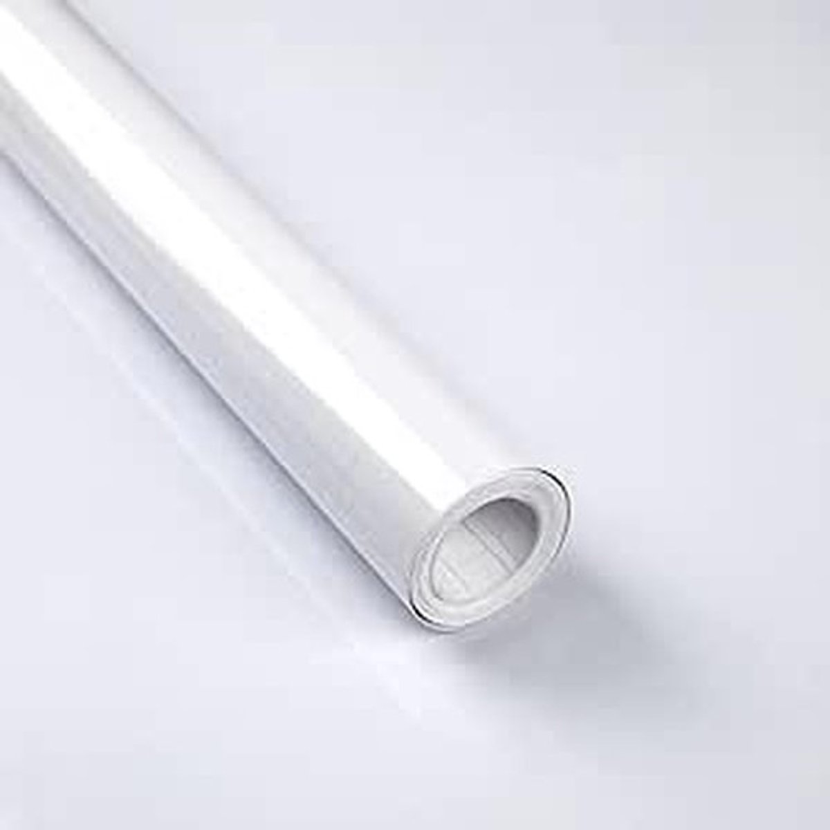 Dailygoods- Decoratieve Folie - Zelfklevende Witte PVC Folie 90 x 600 cm - Waterdichte Vinyl Folie - Hoogwaardige Keuken/Furniture Folie - Eenvoudig aan te brengen - Makkelijk schoon te maken - Vinylfolie
