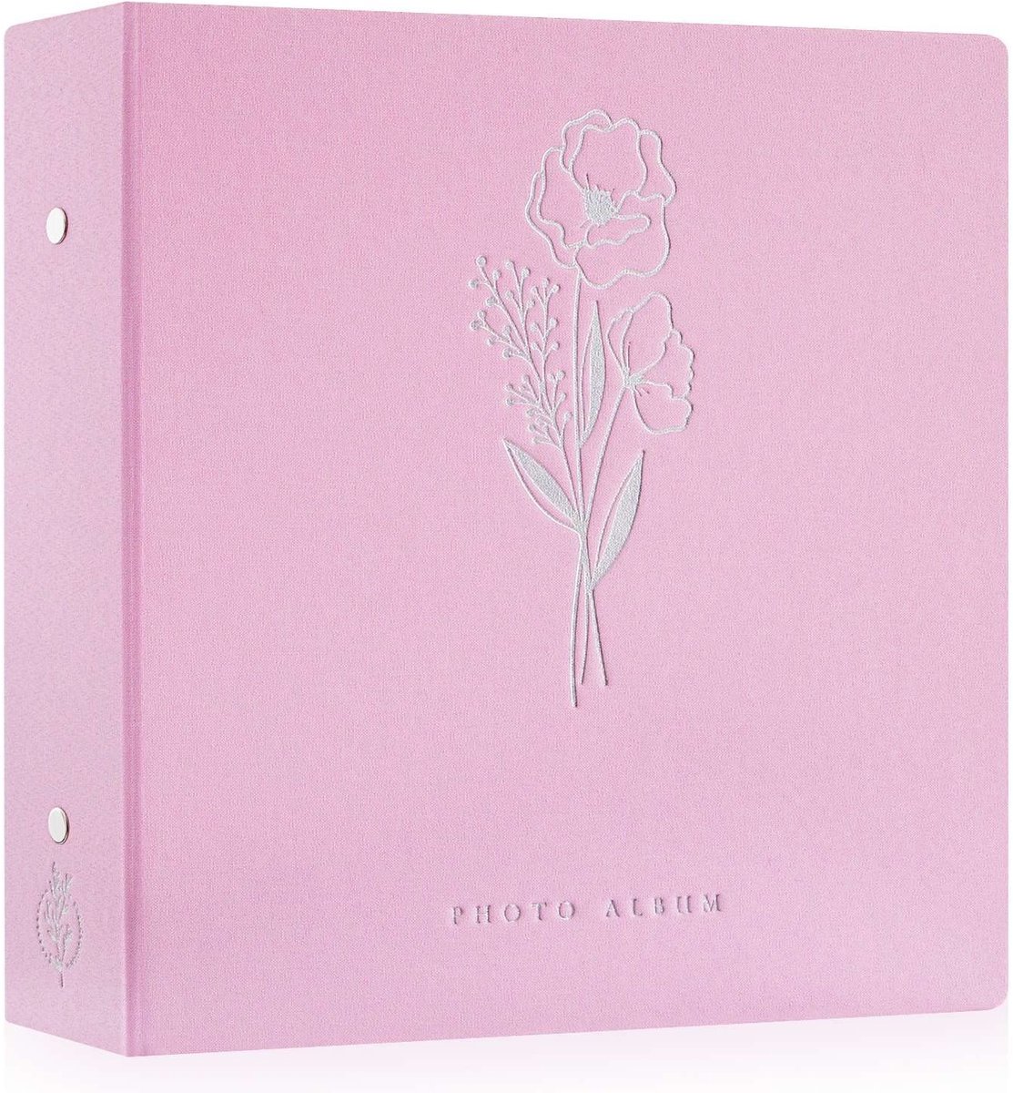 Dailygoods- Fotoalbum 600 Foto's - Insteekalbum - Linnen Cover - 10x15 cm - 60 Bladen - Schokbestendig - Elegant Ontwerp - Fotoboek
