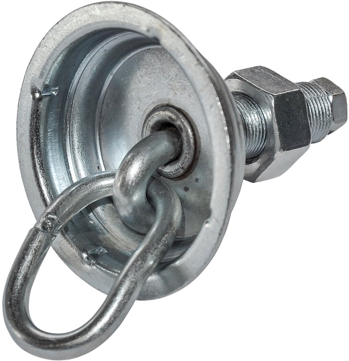 85 mm rond sjoroog - vloeroog ring 40 x 60 mm - vloeranker - bindoog - vastzetring - bevestigingsoog - aanhangwagenvloeranker