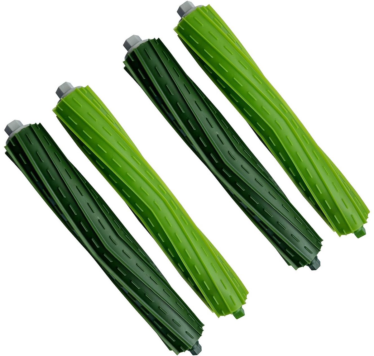 Dailygoods- Rubberen Borstels - Vervangend voor iRobot Roomba - 2 Sets - Hoofdborstelrollen - Compatibel met i1/i3/i4/i5/i7 - Efficiënte Filters - Stofzuigerborstels