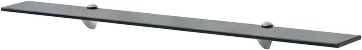 Glazen Wandrek - Zwevende Plank - Decoratie Opslag - Gehard Veiligheidsglas - 90 x 20 cm -