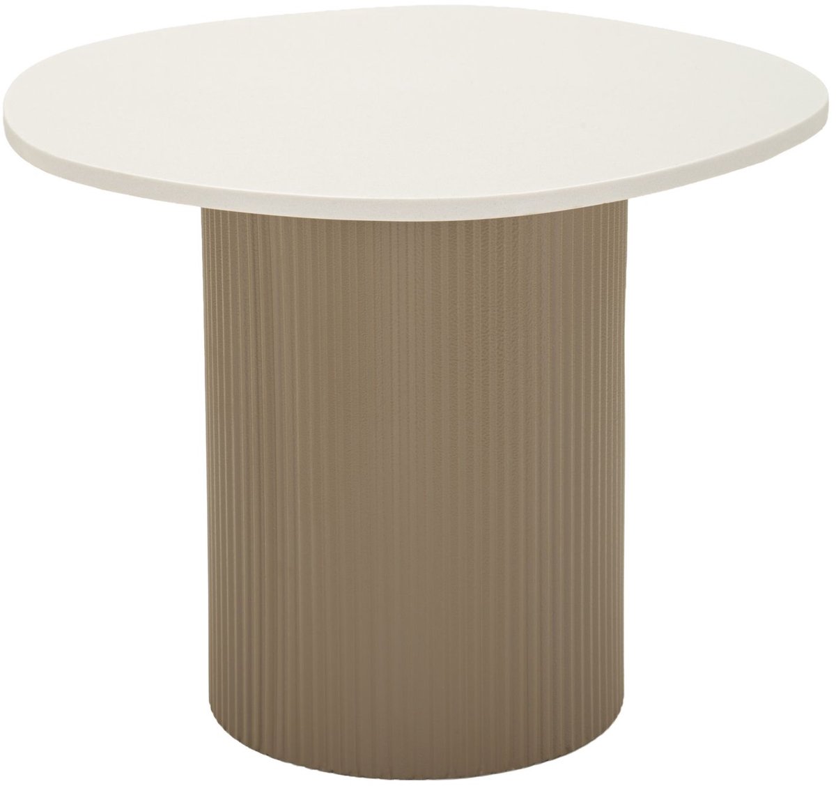 Mauro Ferretti Bijzettafel Frankfurt Marble End Table 46×48×39 cm Grijs