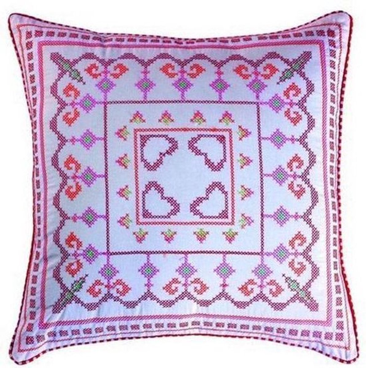 Cozz Crozz - Sierkussen - 40x40 cm - Oranje