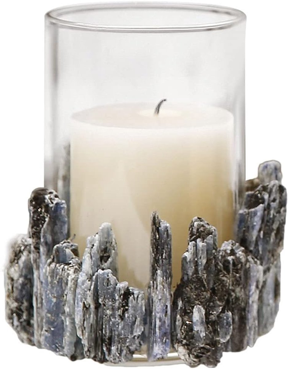Kandelaar Kristal - Kaarsenhouder Elegant - Sfeerverlichting Tafel - Creatieve Styling - Medium - Transparant