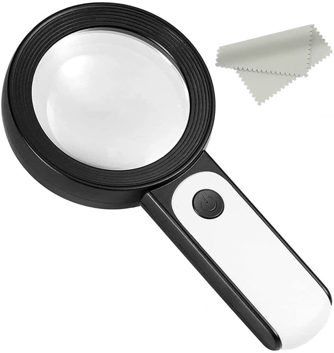 Dailygoods - Vergrootglas met LED-verlichting en 30X Vergroting