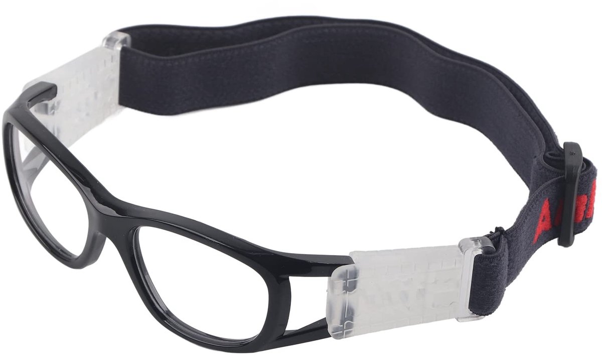 Dailygoods- Sportbril Verstelbaar voor Kinderen - Kinderbril - Sportbril voor Voetbal/Basketbal - Polycarbonaat Beschermframe - Zachte Neuspads - Geschikt voor 5-15 Jaar - Beschermbril