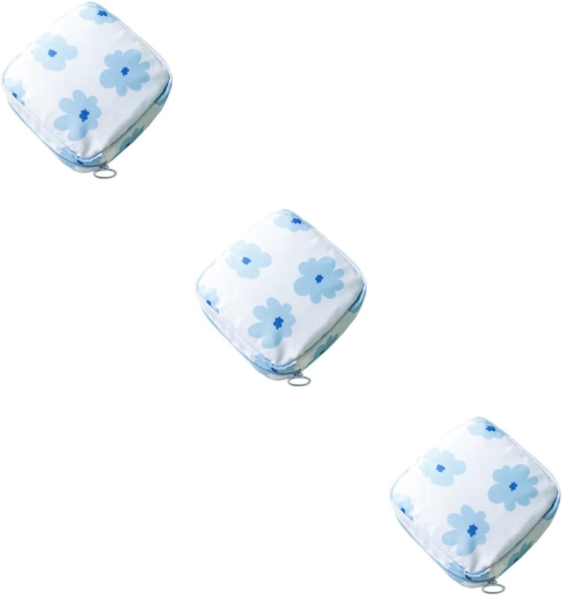 Opbergzakjes - Sanitaire Organizer - Persoonlijke Hygiëne - Ritssluiting - 3 Stuks - Gemengde Kleuren