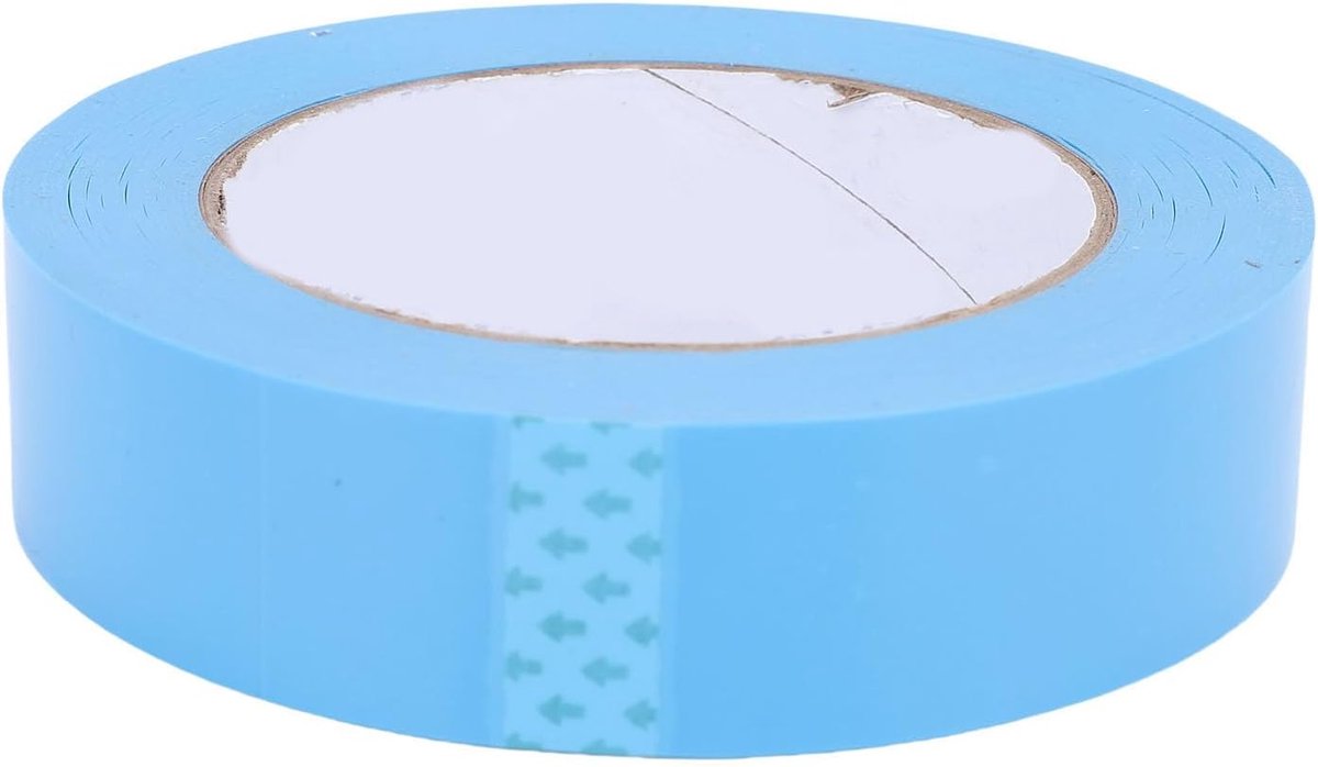 Fietsvelglint - Velgtape Velgbescherming - Voorkom Lekke Banden - Hoge Sterkte PET - 27 mm x 50 m - Blauw