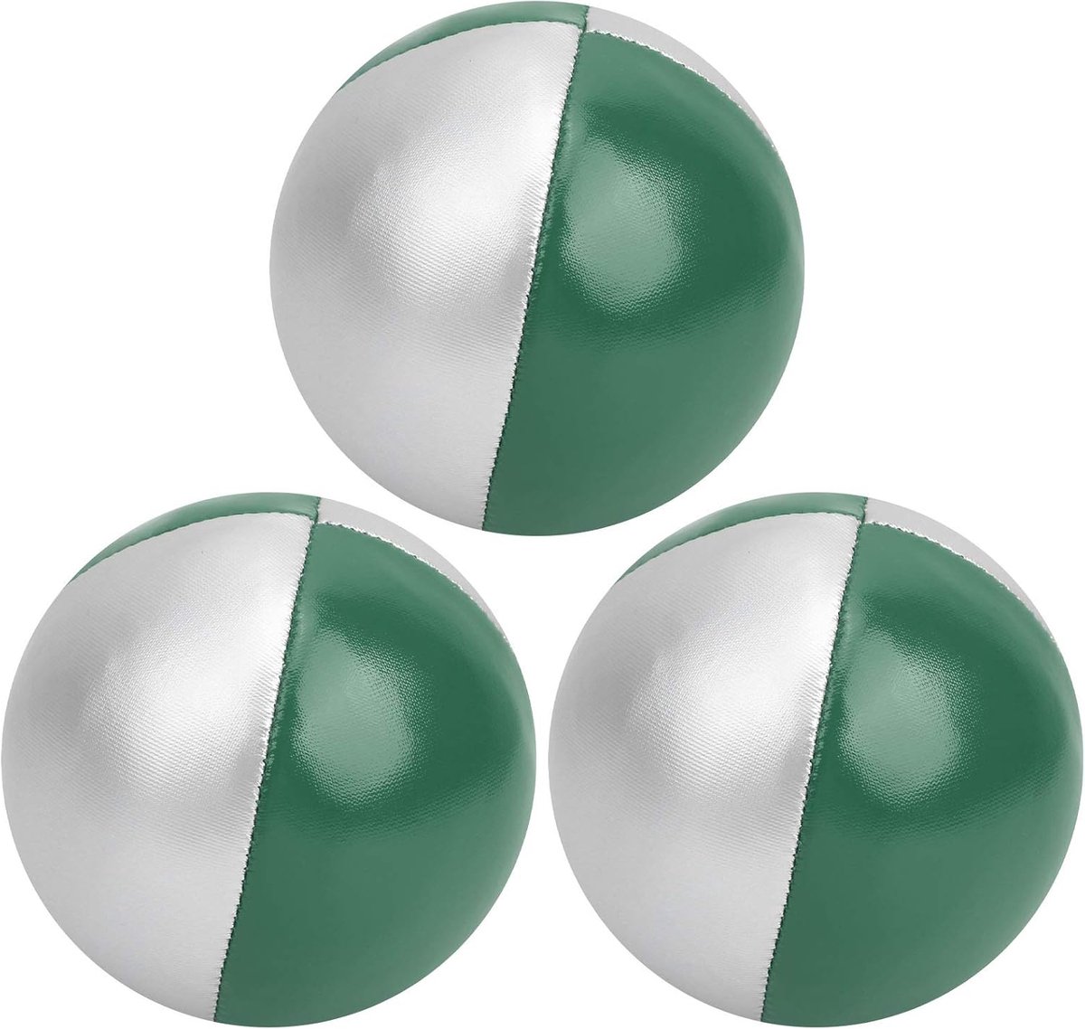Jongleerballen Set - Behendigheid Ballen - Vaardigheid Trainen - Zacht PU Materiaal - 3 Stuks - Groen