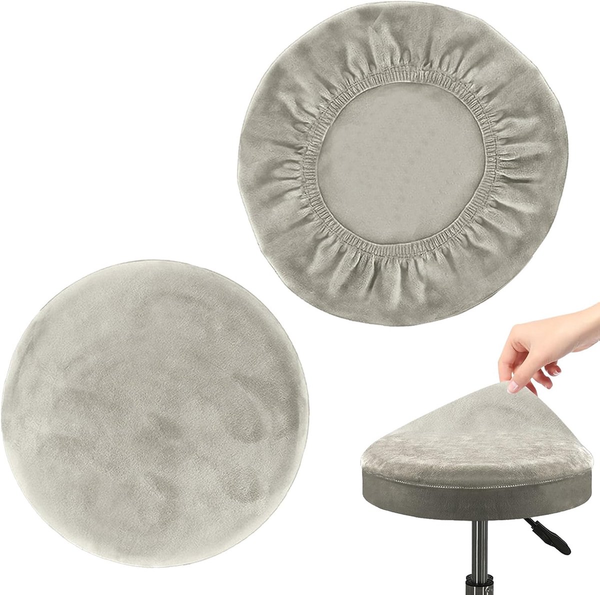 Krukhoes rond 30-36 cm - wasbaar en onderhoudsvriendelijk - zacht en duurzaam materiaal - SnelShoppen