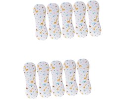 Baby Luiers - Wasbare Luiers - Babyverzorging - Drie Laags Ontwerp - 45x16x0.5CM - Wit