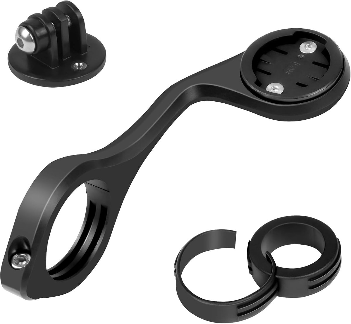 Fietshouder voor Garmin Edge, fietshouder, compatibel met koplamp, camera's, houder met IGS GPS GoPro Garmin Edge fietsstuurhouder fietscomputer MTB stuurhouder