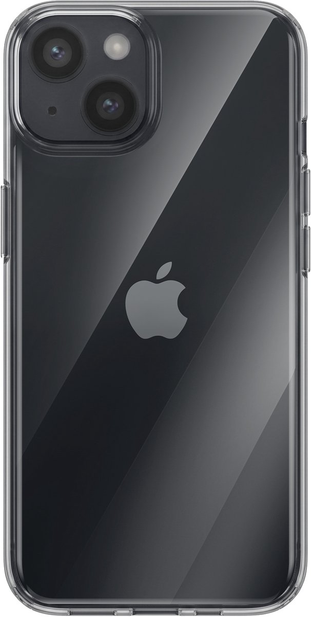 Mayaxess, Hoesje Geschikt voor Apple iPhone 13 Dun Siliconen Flexibele Bescherming, Transparant